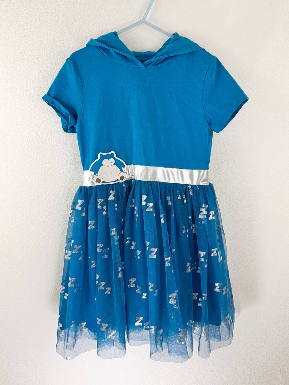 Pokémon Snorlax Hooded Tulle Tutu Dress Girls Small 6/7